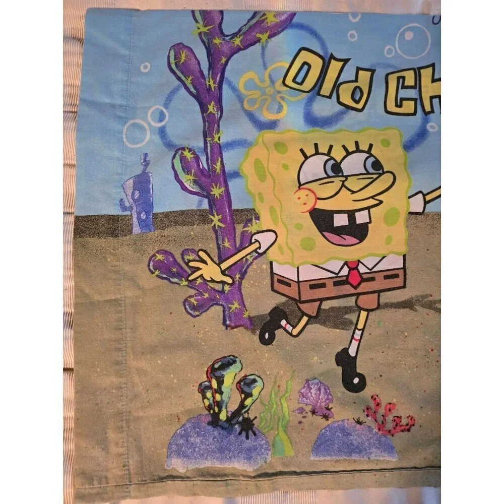 Vintage 2000 Spongebob Squarepants Patrick Best Friends Pillowcase